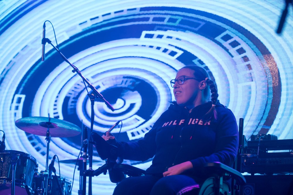 NottsLibraries's tweet photo. Amazing! Our lead artist with @InspireYthArts #AbleOrchestra project @si_tew won the Accessibility Award at last night's Tech4Good awards in London. He's developed the Control One wheelchair controller - used by Jess Fisher!👏 Read the full story here: https://t.co/GCT7MaPDgS https://t.co/8qTYYDhuBL