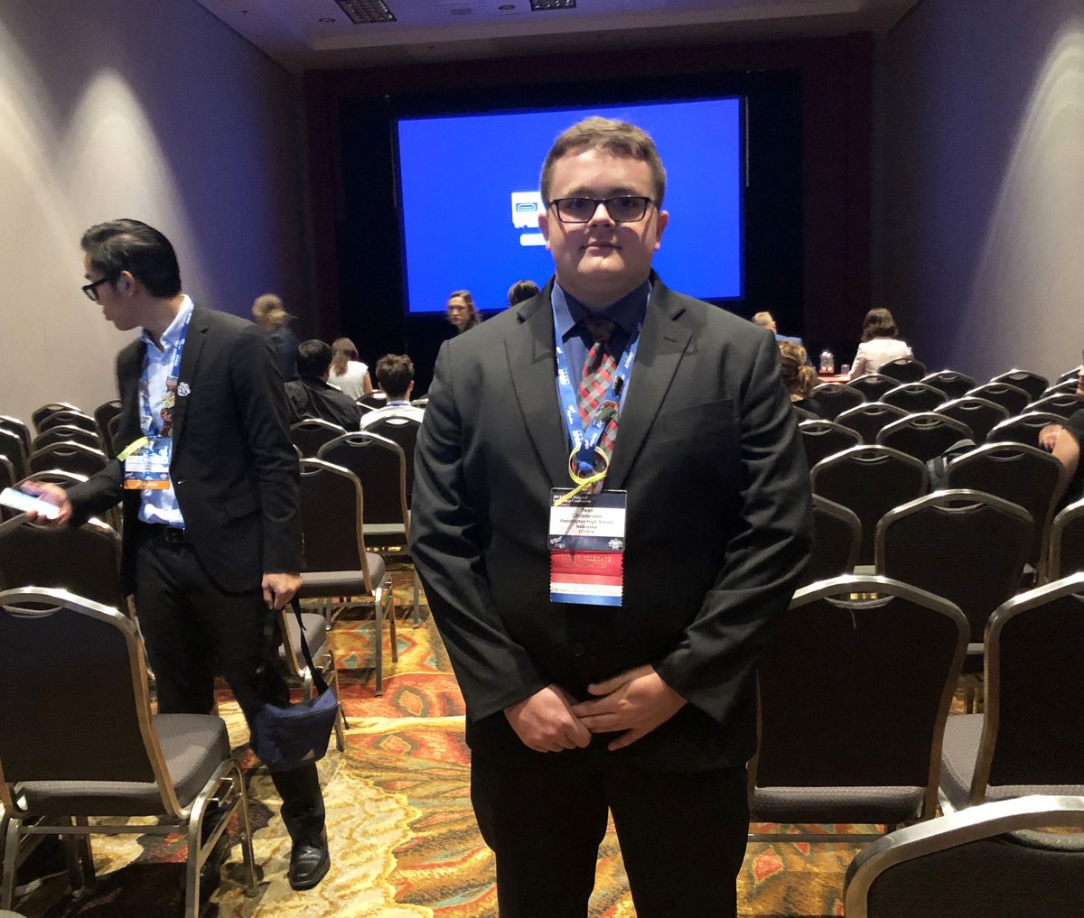 'FBLA is a wonderful program that can benefit many students and help them find their strengths.' - Connor Utech

The Foundation was happy to partially fund Connor and Sean Christensen's FBLA National Leadership Conference experience in San Antonio this summer. #projectfunding