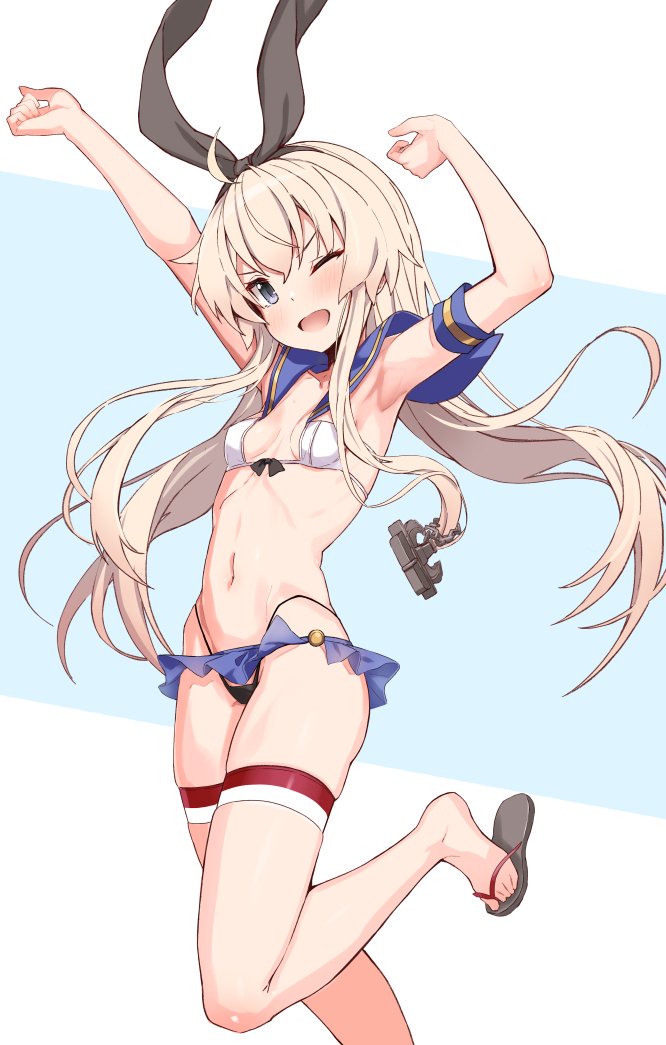 島風(艦隊これくしょん) 「おめでとう島風!!
#島風生誕祭2019 」|小鳥遊啓のイラスト