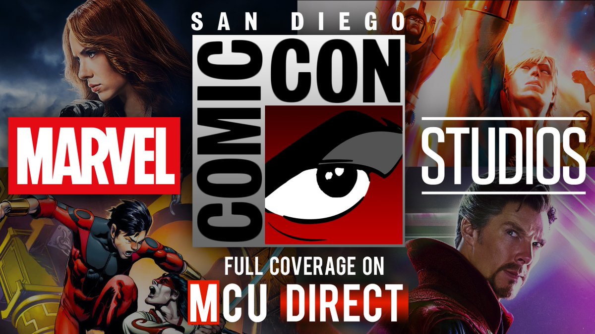 San Diego Comic-Con is officially upon us, and <a href="/MCU_Direct/">MCU - The Direct</a> will be covering everything MCU from the event - including <a href="/MarvelStudios/">Marvel Studios</a>' panel on Saturday at 5:15pm PST! #SDCC
