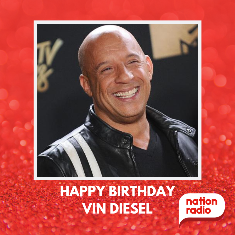 Happy Birthday Vin Diesel, he\s 52 today! 