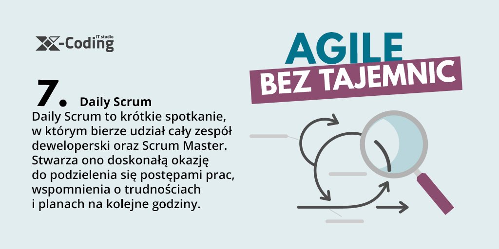 XCodingITStudio's tweet image. Codzienne spotkania pozwalają nie stracić z oczu celu obranego na trwający Sprint! 📊🎯

#agilepolska #scrumpolska #sprint #ecommerce