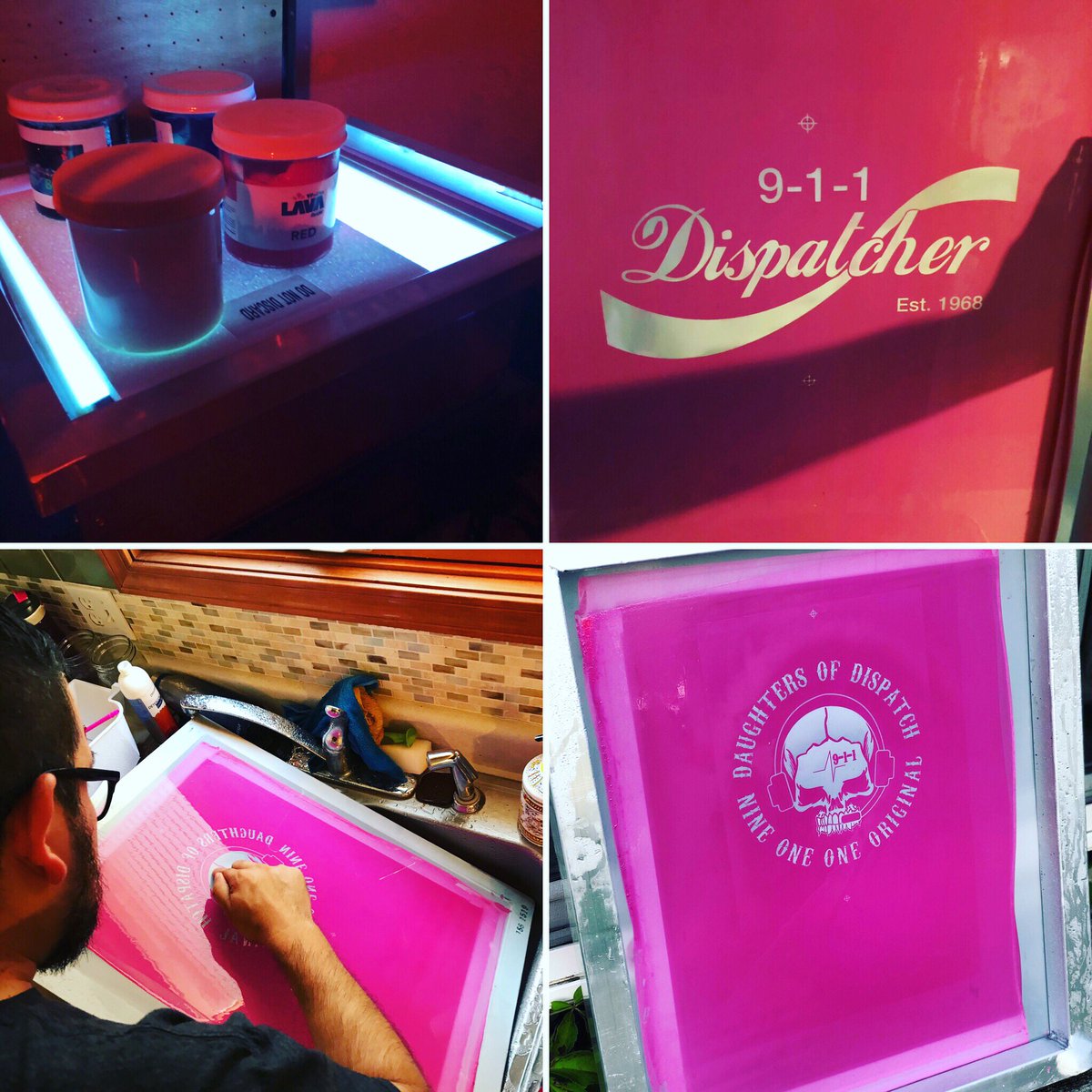 Put in some work after work yesterday. 😍 #CodeSevenDispatchApparel