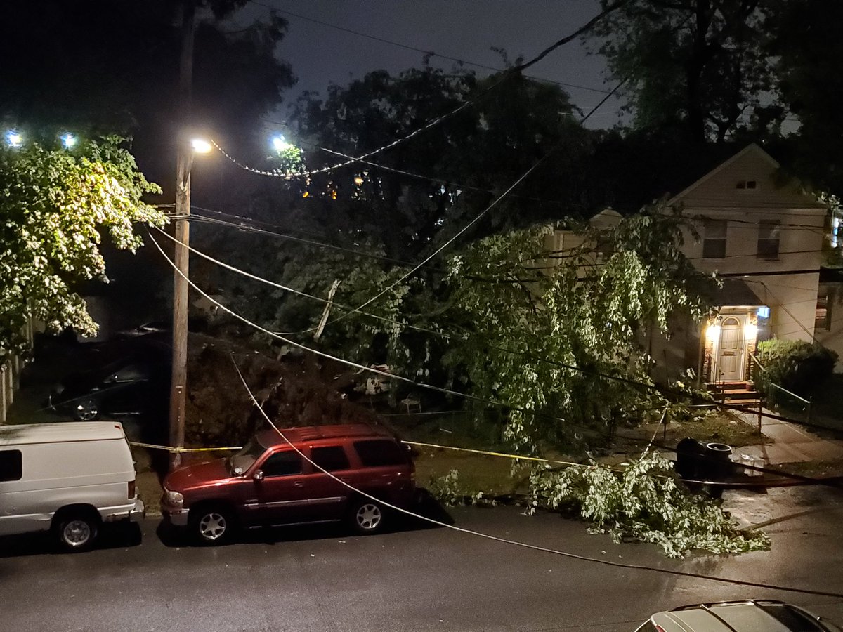 SistaSuga's tweet photo. @nytimes @NYDailyNews @nypost @ABC7NY @CBSNews @NBCNews mother nature was angry as hell last night during the storm! Turneur ave in the Bronx https://t.co/ujn3AZBjBs