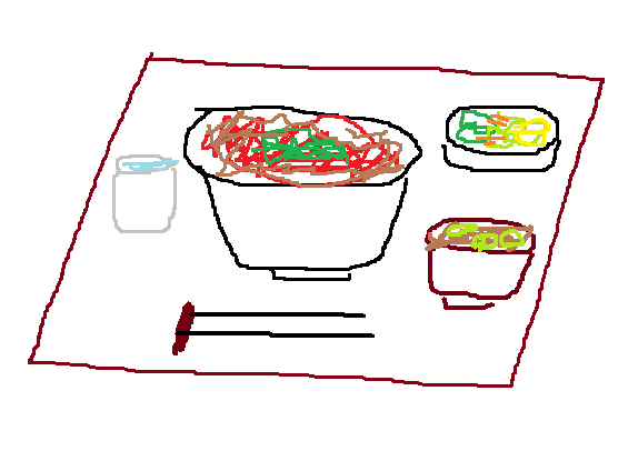 牛丼定食のtwitterイラスト検索結果