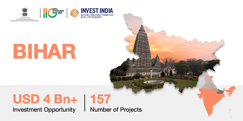 IIG_GoI's tweet photo. With 50+ industrial areas &amp; mega industrial parks, a sprawling road &amp; rail network and the passage of the Golden Quadrilateral highway &amp; Eastern Dedicated Freight corridor, Bihar is well connected! Invest in #NewIndia at https://t.co/m7aAjAUovH &amp; #GrowWithIndia!
@BiharInvestment https://t.co/ofhzl4YiFS