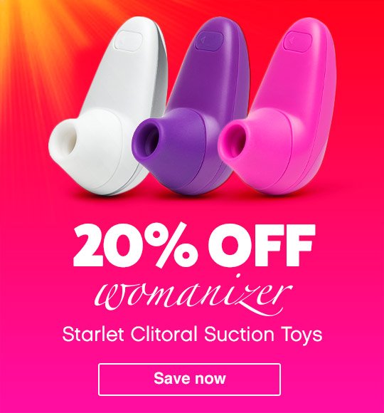 20% off Womanizer Starlet sex toy, and sex toys from just £2.50 at #Lovehoney. Plus £15 off when you send £50, including Sale items!
#SexToys #Vibrators #Dildos #CockRings #ToysforCouples #LoveEggs #MaleSexToys #AnalSexToys #StrapOns
Find out more : bit.ly/30C7DjV