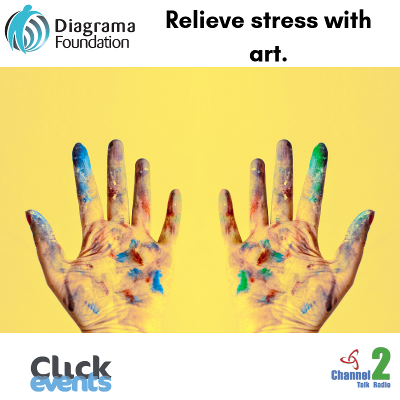 clickeventsuk's tweet photo. Monday's #ClickShow discussed how art therapy can relieve stress. Listen again here https://t.co/goK6HnWBJr with special thanks to Julie Firth of the Diagrama Foundation and co-host @AndreaBCCoach
@ChannelRadio2 @BriansBN @vanillaweb @RacingEvents @DiagramaUK https://t.co/WFnzRHsh0Y