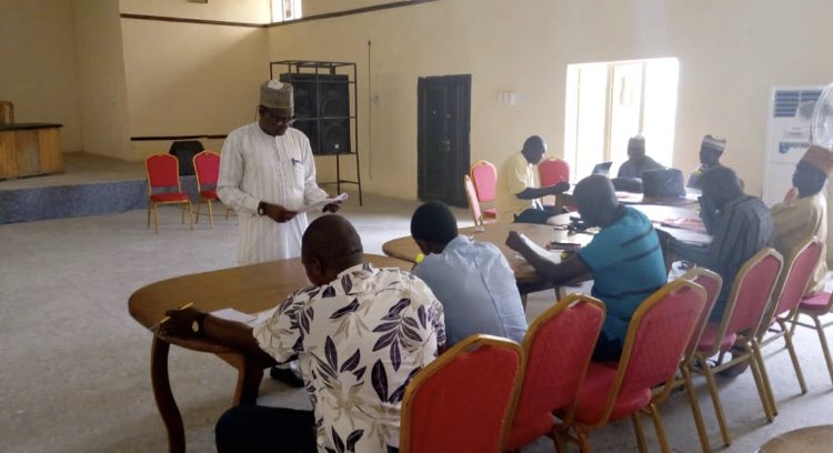 TSericc's tweet photo. The NERICC rep and the SC WHO facilitating at the ongoing Men A State level TOT for LGA Staff/Partners in Taraba state https://t.co/HLUC8CJXDm