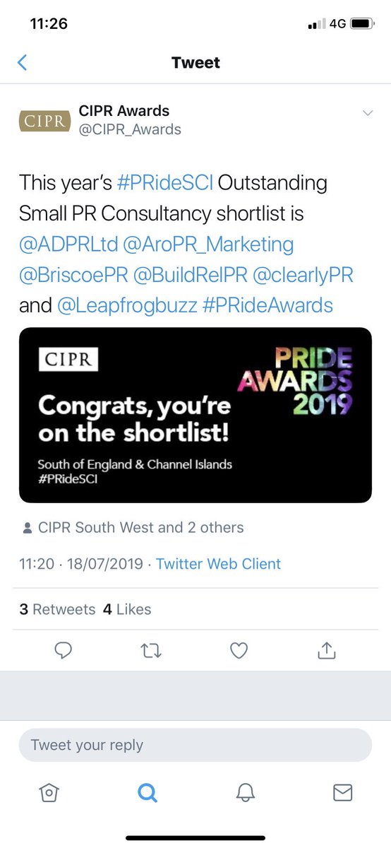 PaulMacKenzie_C's tweet photo. Yes!!!!!!! Finalists! #PR #PRBath https://t.co/Y6pM5tJEXC