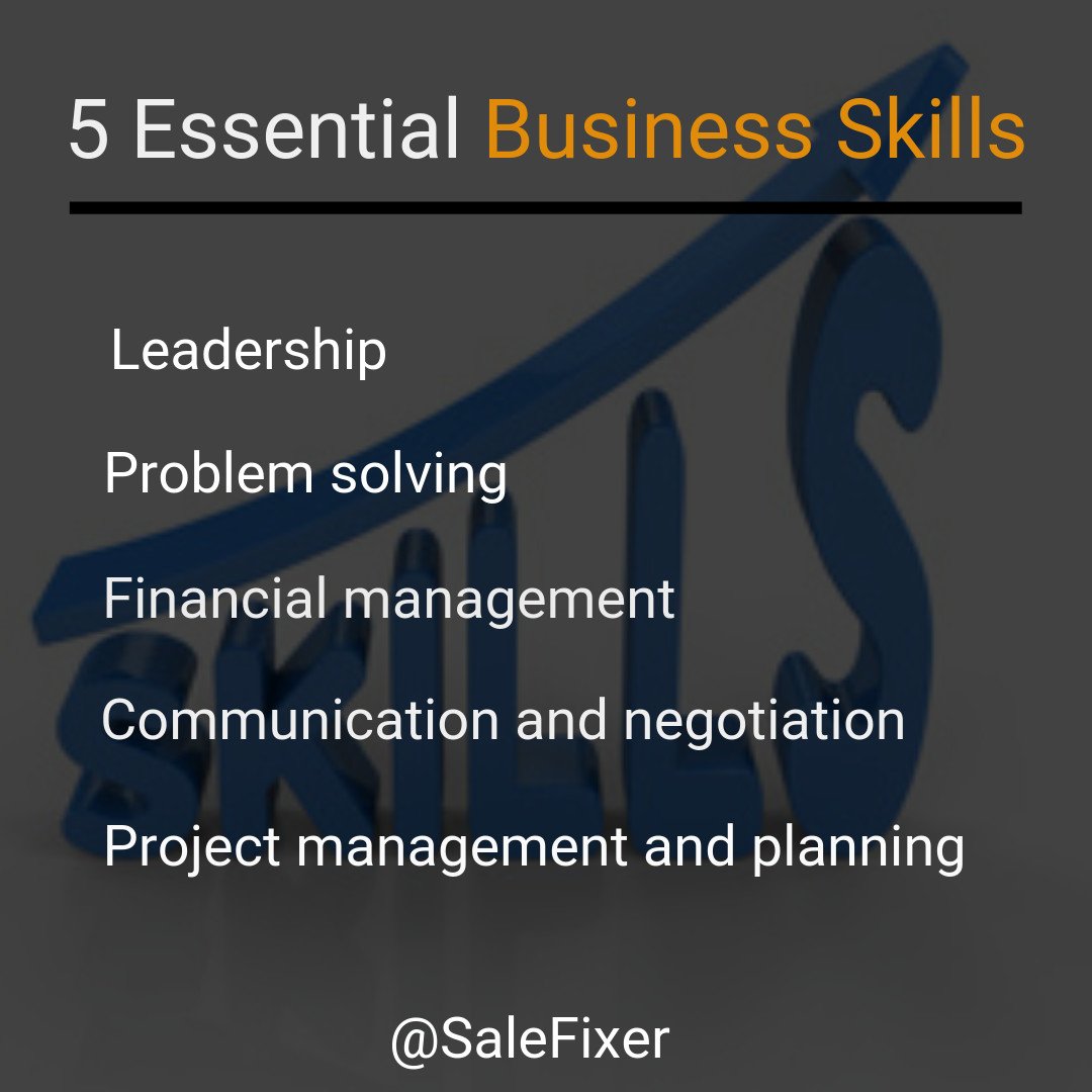 sujataHQ's tweet photo. It is important to identify the skills you need to develop or improve so that you can succeed in your day-to-day business operations.

Read below to know👇👇

Share and tag it with someone you love❤️❤️.

Tags begin👉#salefixer #Digitalmarketing
#onlineadvertising #Business https://t.co/Y2b71NoZsb