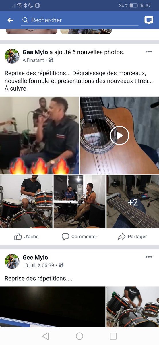 GeeMylo's tweet photo. Reprise des répétitions... Dégraissage des morceaux, nouvelle formule et présentations des nouveaux titres... À suivre https://t.co/MnVhmoGtuy