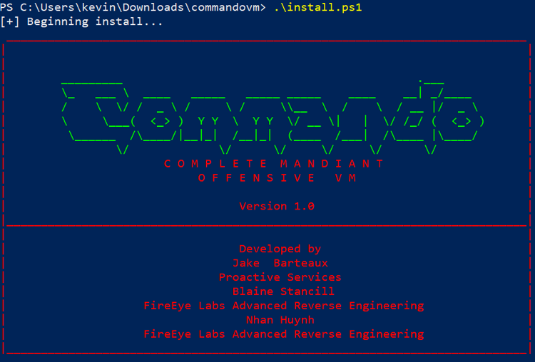 binitamshah's tweet photo. commando-vm : Complete Mandiant Offensive VM (Commando VM), the first full Windows-based penetration testing virtual machine distribution : https://t.co/nZoU9fFV53 

Details : https://t.co/zxP0itpqTT https://t.co/LeL0ssGIVM