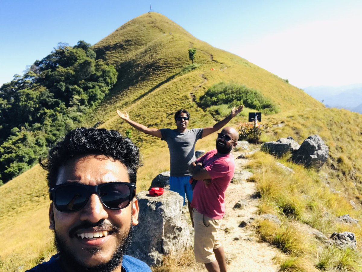Narangala The Golden Peak. Second highest mountain in the Uva province and the 38th highest mountain in Sri Lanka. (Over 1500m)  
#Camping #HikeLife #Trekking #Adventure #TopOfTheMountain #Travel #SriLanka
