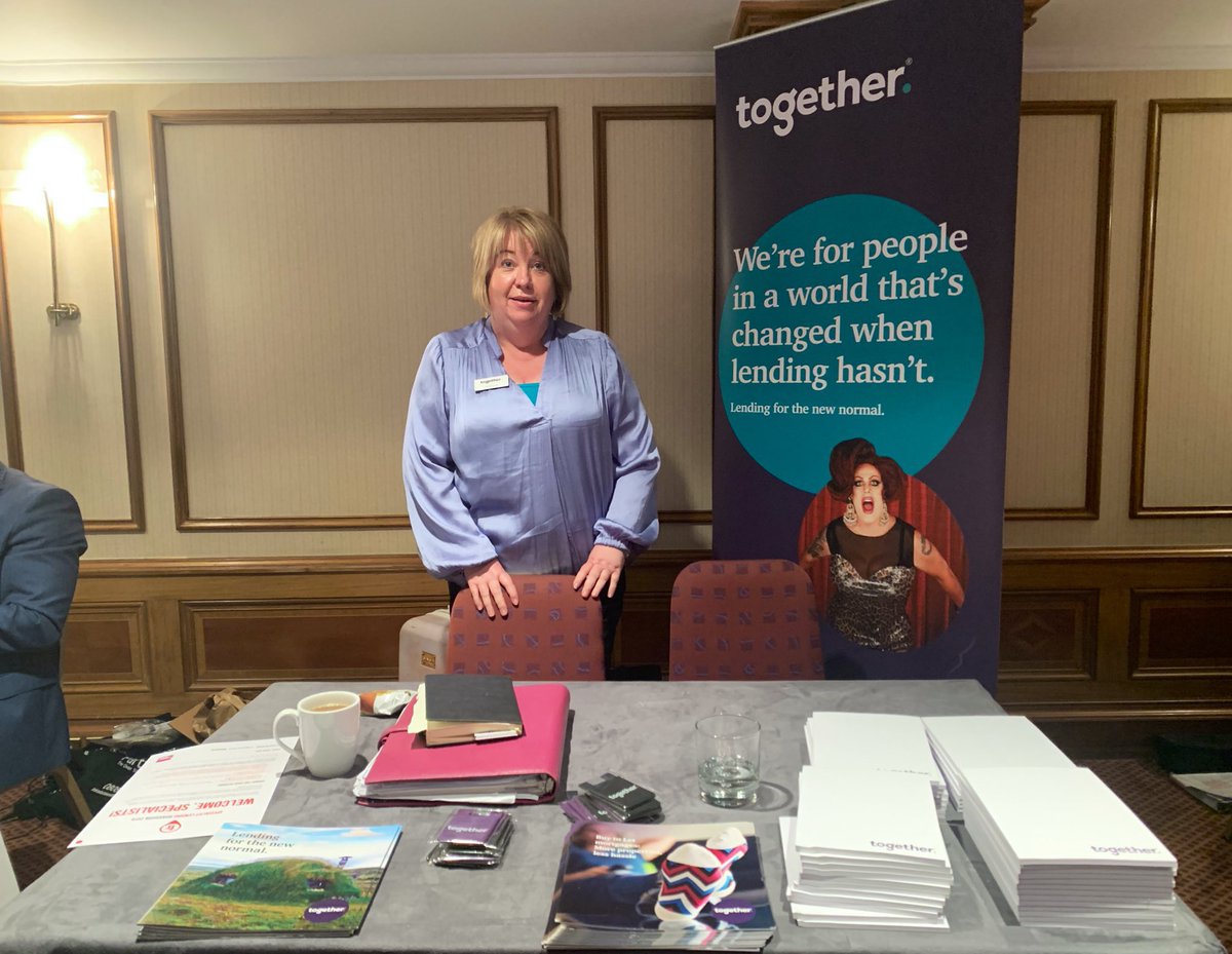 F_Reporter's tweet photo. It’s been a busy morning for @Together_Money’s Paula Purdy as she discusses specialist lending solutions with the delegates #SLR2019 https://t.co/rQjwfiOnu5