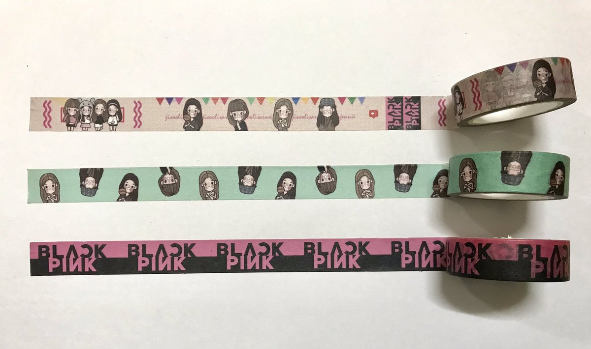 peachnwink's tweet photo. 🌹#พร้อมส่ง🌹 MaskingTape #Blackpink 

〰️มี 3 ลาย (หนา 1 cm ยาว 10 m)
〰️ม้วนละ 100฿ (2 ม้วน 180฿, 3 ม้วน 270฿)
〰️แถมการ์ดใส+สติกเกอร์โฮโลแกรมทุกม้วน
〰️ส่งฟรีลทบ. (Ems+20฿)
〰️สั่งซื้อ/สอบถามทาง DM

#ตลาดนัดblackpink #ตลาดนัดBlink #ตลาดนัดบพ #maskingtape #BLACKPINKinBANGKOK https://t.co/mKxpRkE1NH