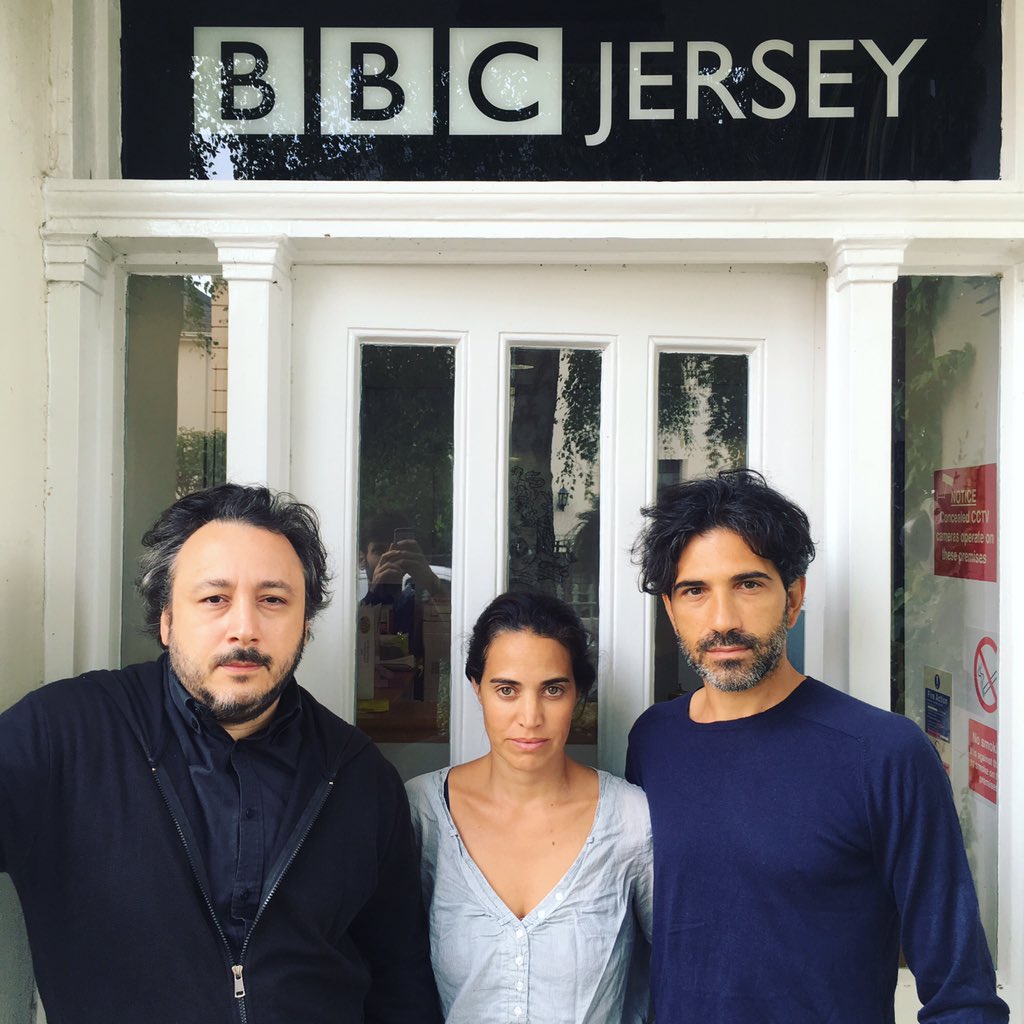 Live on #BBC in few minutes. #HappyHour #SilviaGallerano #StefanoCenci #CristianCeresoli

Welcome to #HappyHour, a psychedelic new play about fascism and happiness #EdFringe2019 @ThePleasance 10:15AM every day from 31st July. Book Now: bit.ly/2XNXRtp