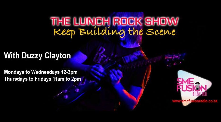 A big shout out &amp; thank you to <a href="/lunchRockShow/">Duzzy Clayton</a> for playing us on the show today!  YOU ROCK!! 
😎🤟🎧 @SmeFusion 
LISTEN: smefusionradio.co.za

#thankyou #indiemusic #rockmusic #TuneIn