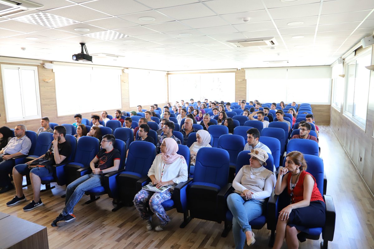 RHU_Lebanon's tweet photo. #RHUNews: #RHU #academic #orientation first batch of new students July 16, 2019. Student #advising online #course #registration presentation on rules and regulations by Registrar Ms. @KhalafNidal
#rafikhaririuniversity #affordableExcellence #GoingtoRHU #University #Lebanon https://t.co/nRgpUz2hrW