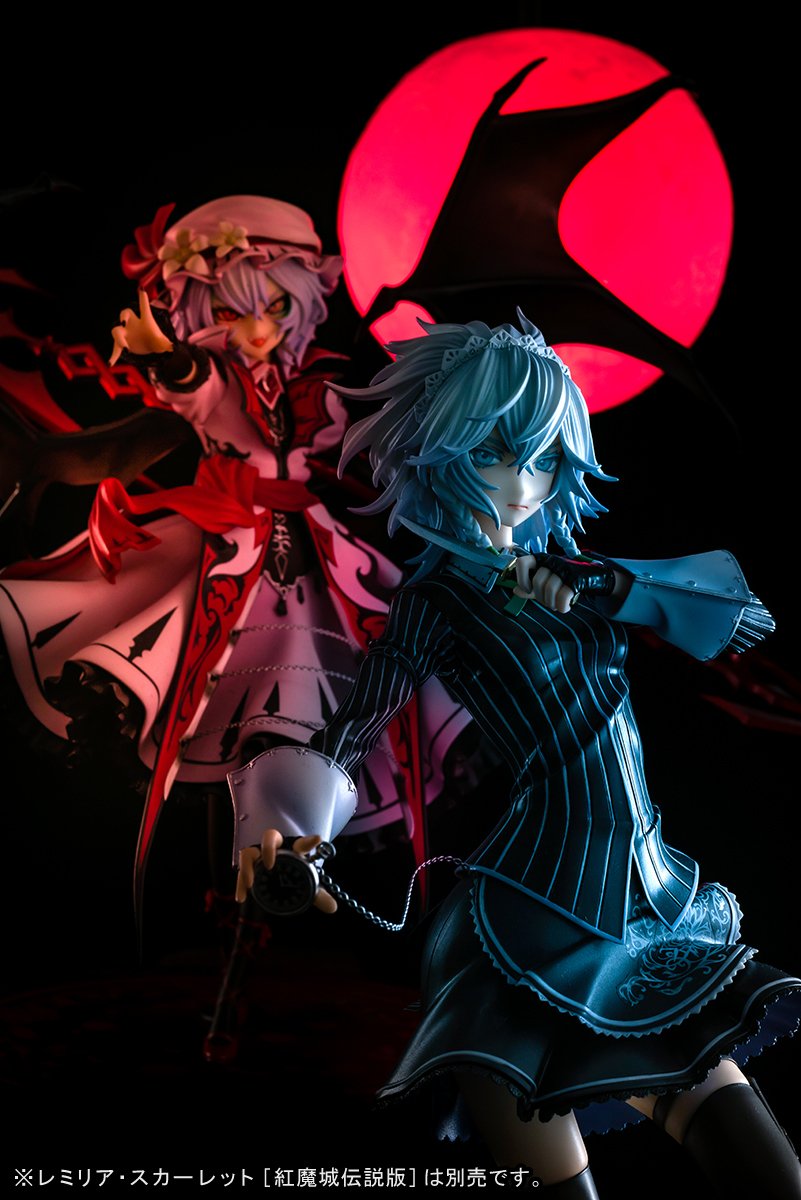 情報】QUESQ 東方Project 十六夜咲夜紅魔城伝説版1/8FIGURE 資訊@東方