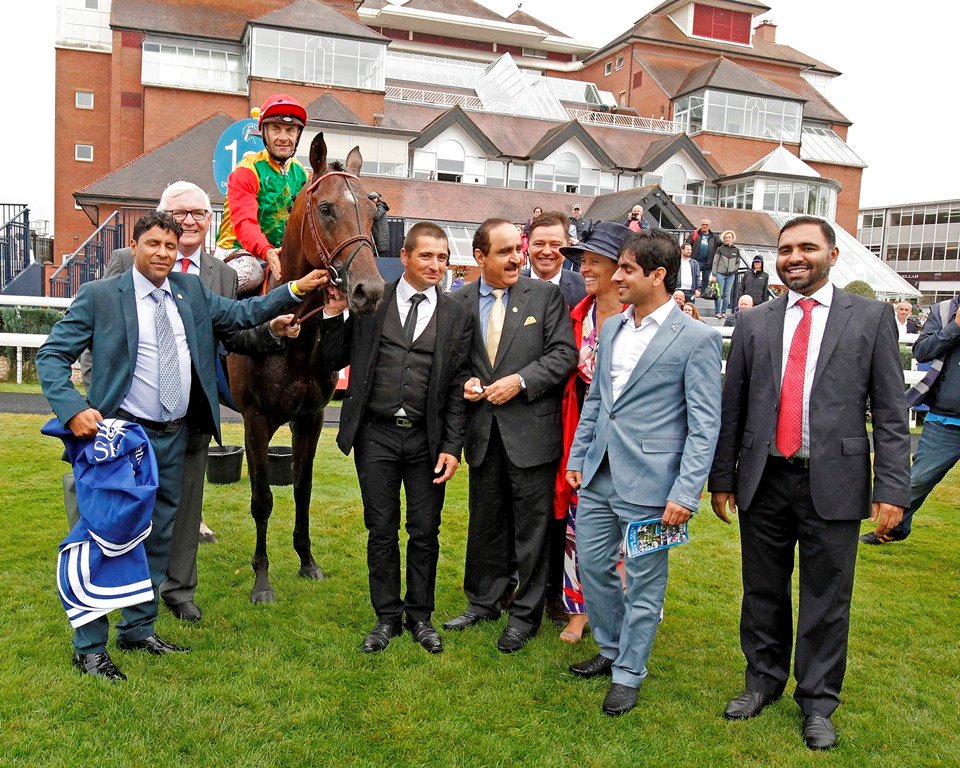 DIA_Races's tweet photo. #DIARday2019 - discover the races
6th race is the @ShadwellStud Dubai Int'l Stakes at 4.55pm (tbc).
Gr.1 PA, 1m2f, for 4yos & up.
2018 winner: NAFEES
trainer: Charles Gourdain
jockey: Olivier Peslier
#WhoWillWinIn2019? #ArabianRacing https://t.co/xqP24ZvZcJ