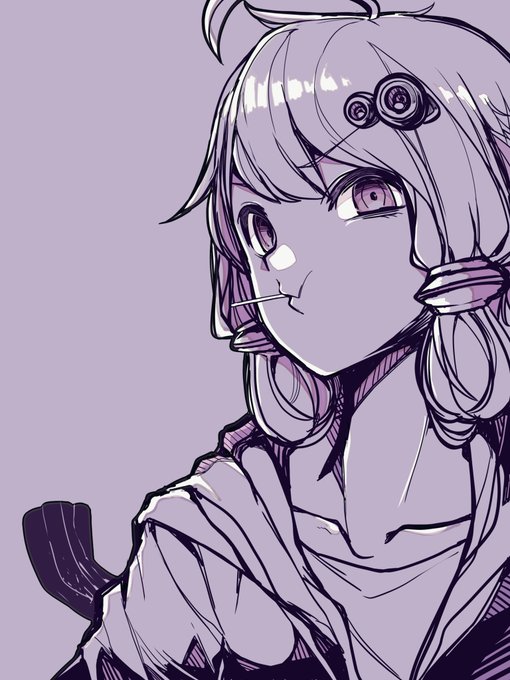 「髪飾り 紫」のTwitter画像/イラスト(古い順)