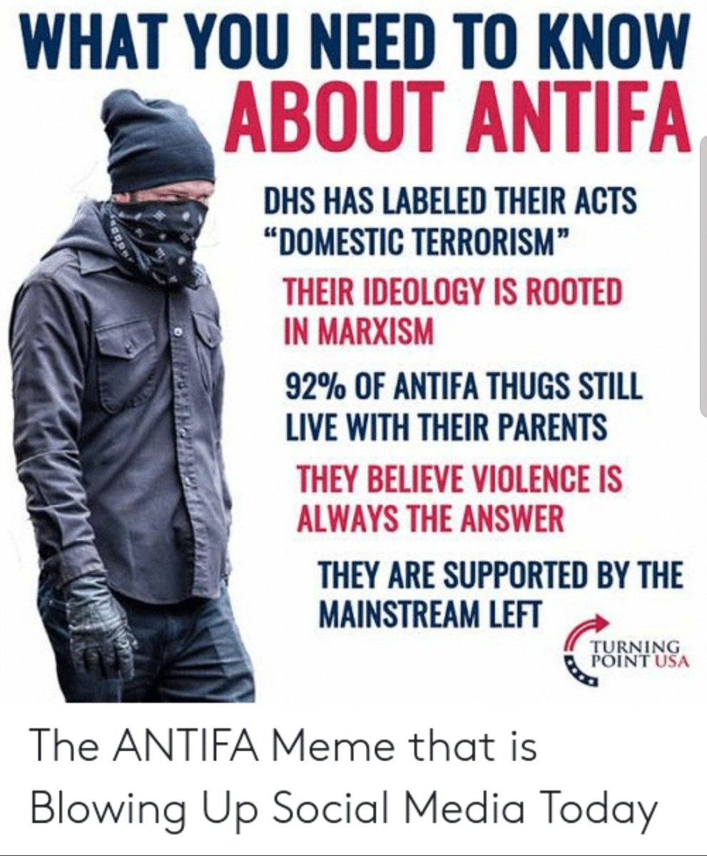 Absurd Conservamemes on Twitter: "The ANTIFA (anti-natal terrorists in  femdom attire) Meme that is Blowing Up Social Media Today… "