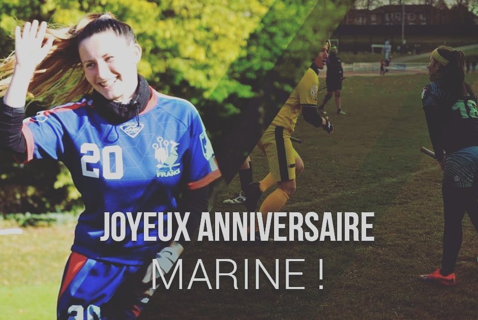Une Grande dextérité et une belle capacité de Réalisation pour une grenouille Sélectionnée en Équipe de France. Un très joyeux anniversaire à Marine!