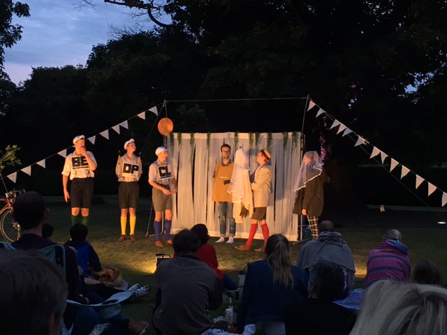 dulwich_events's tweet photo. Thanks @HandleBards for a great night of summer fun in the gardens. Can't wait for more tonight! Get your tickets here: https://t.co/oFSVbfYpQs #outdoortheatre #southlondon #ShakespeareinthePark https://t.co/coFCyCJJHl