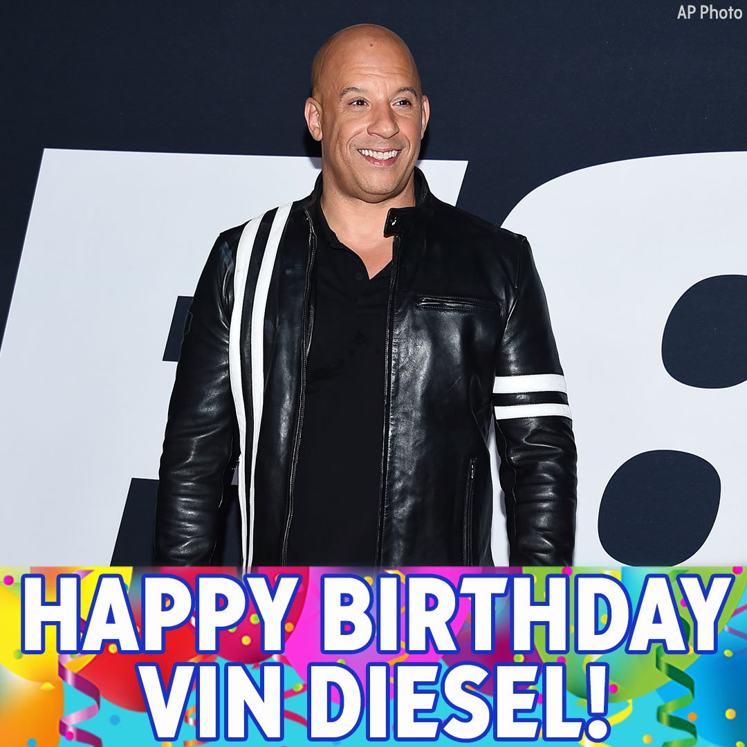 Happy Birthday, Vin Diesel! 