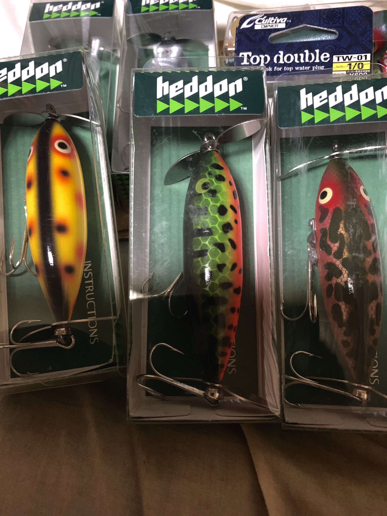 Heddon はい グリーンチェックボックス Heddon ウンデッドスプーク Heddon はい グリーンチェックボックス Heddon ウンデッドスプーク