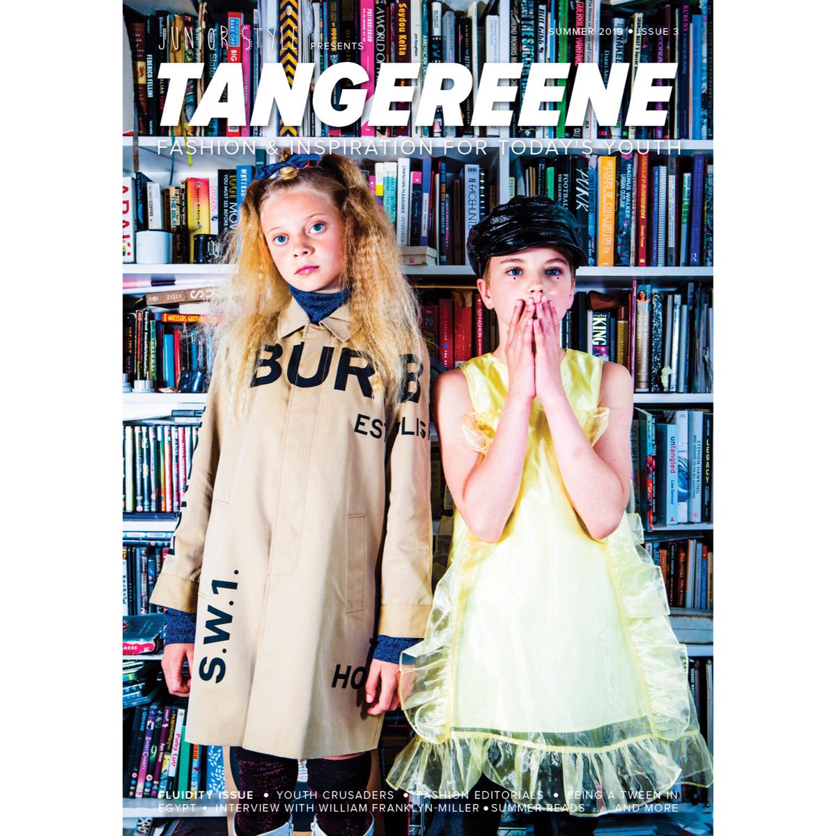 JuniorStyleLDN's tweet photo. It’s finally here! The lastest issue of #tangereenemagazine.  View the magazine here ➡️ https://t.co/xAKa0tfmYy https://t.co/kkt3EKdNcz