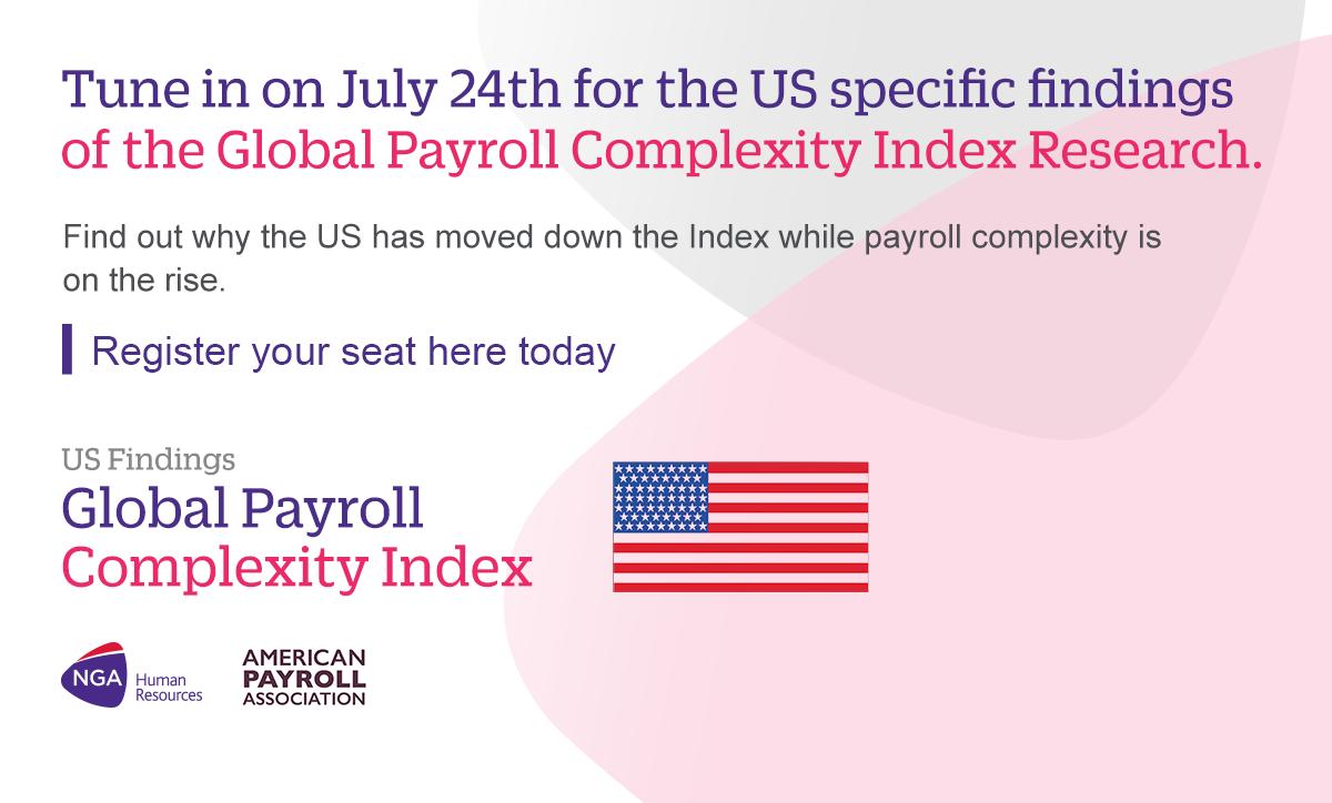 NGA_US's tweet photo. US payroll keeping you awake at night? GDPR-based compliance playing on your mind? Join this webinar for solutions to your day-to-day payroll challenges. https://t.co/Ev9lQHXRAj #HR #HRtech #compliance #USpayroll #payroll https://t.co/AX5DfEXdnx