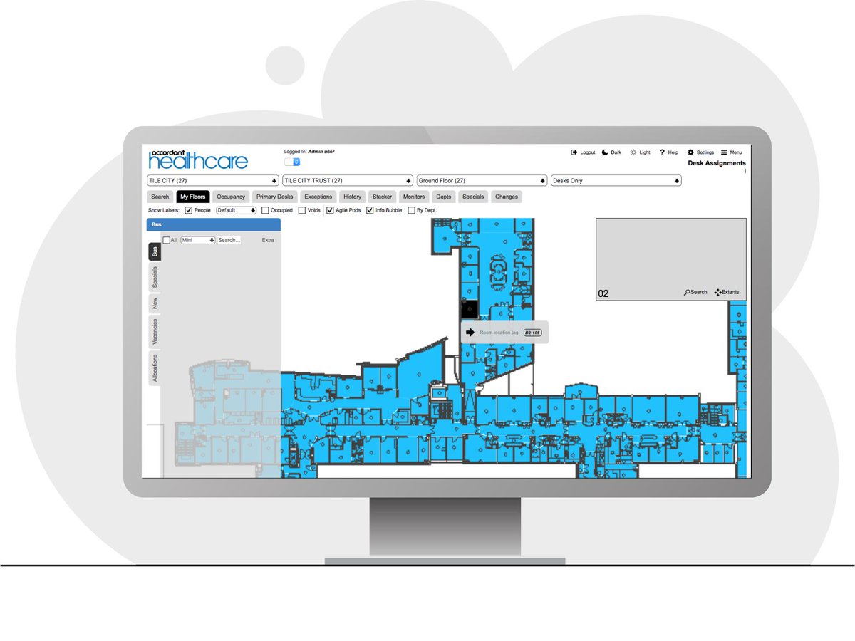 Easily identify if your healthcare trust is operating within the recommended benchmarks of space - cadm.com/healthcare/ #healthcare #occupancy #health #healthcaretrust