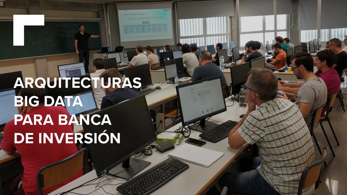 gft_es's tweet photo. El sábado segunda sesión de la asignatura de “Arquitecturas Big Data en Banca de Inversión” que imparten nuestros compañeros @echiner y @rlopezherrero a los alumnos del master de Big Data & Analytics en la @UPV https://t.co/Ukuq8dYJQj #bigdataupv #bigdata #Banca https://t.co/VMRfyG7g82