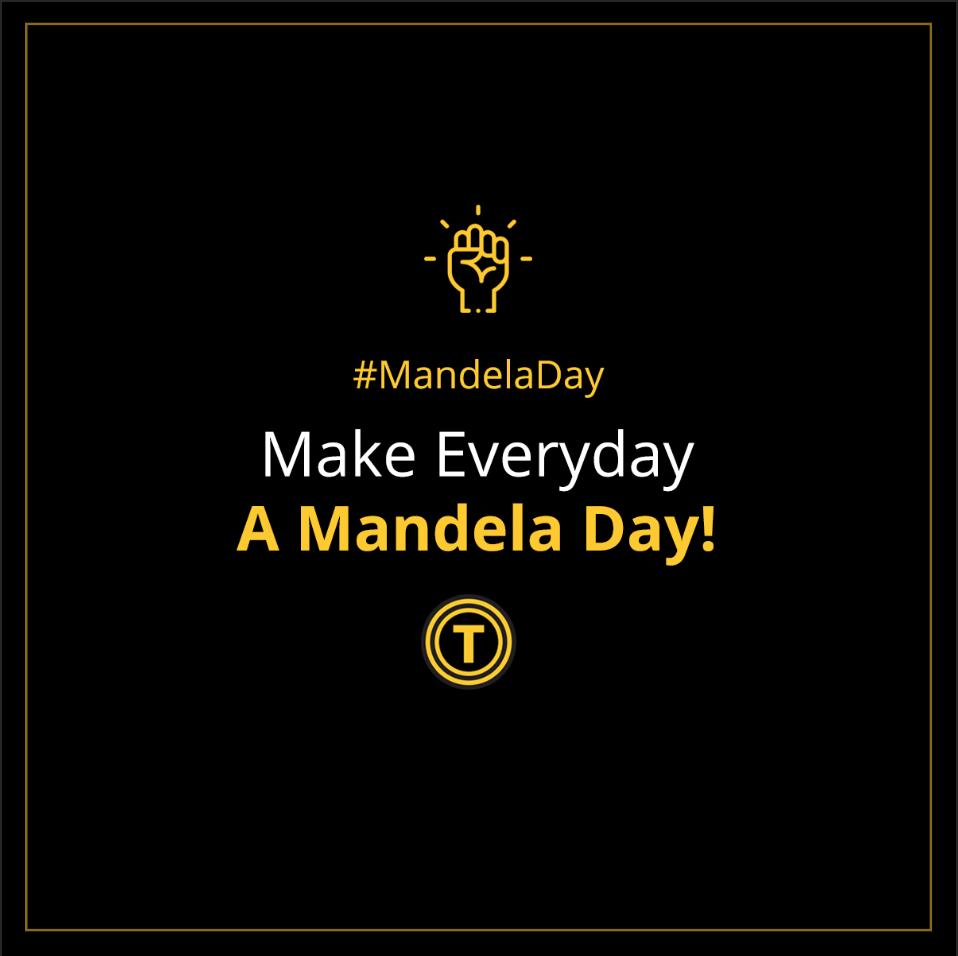 TaxiliveA's tweet photo. "The greatest glory in living lies not in never falling, but in rising every time we fall."

#TaxiLiveAfrica #MandelaDay #Ubuntu https://t.co/x6dxMUTrGc