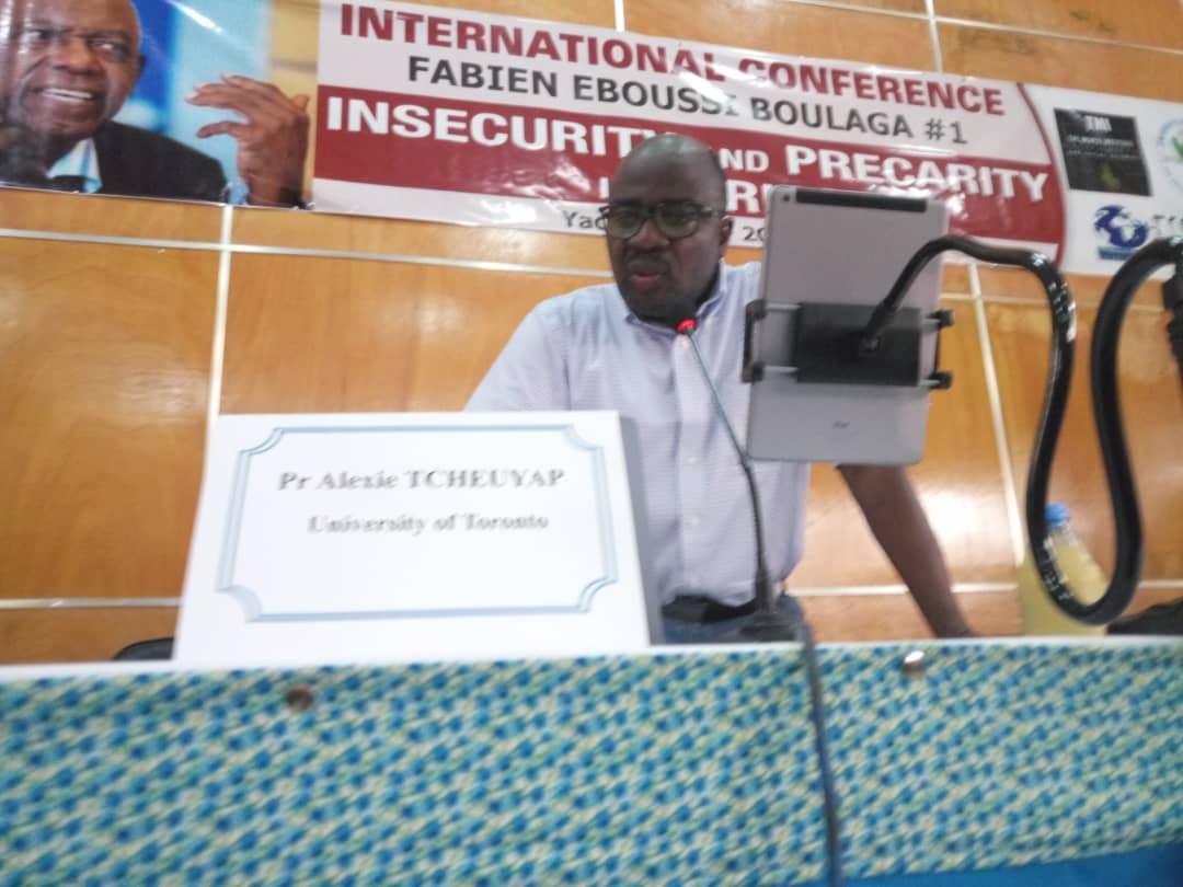 MuntuInstitute's tweet photo. "La question de l'insécurité est consubtantielle à la violence, qu'elle soit physique ou morale "Pr. Alexie Tcheuyap
#TheMuntuInstitute #PICAFRICA #ICFEB https://t.co/RAoTnDzdTv
