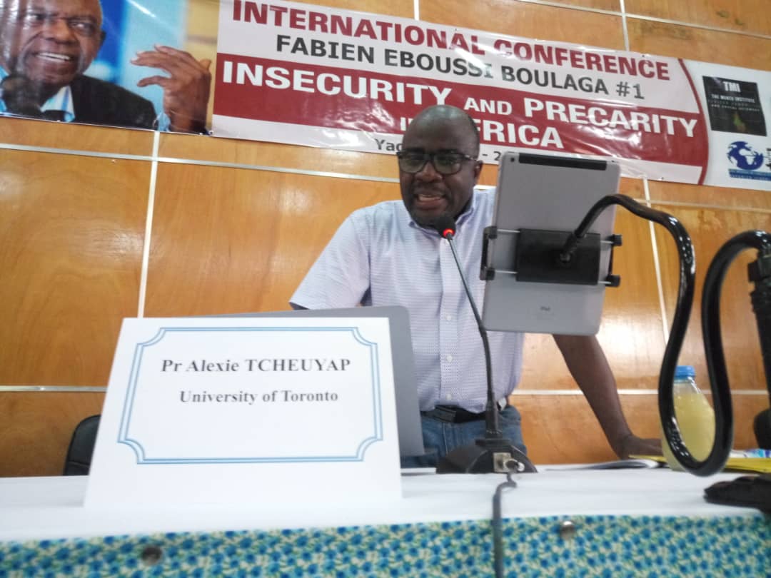 MuntuInstitute's tweet photo. "La question de l'insécurité est consubtantielle à la violence, qu'elle soit physique ou morale "Pr. Alexie Tcheuyap
#TheMuntuInstitute #PICAFRICA #ICFEB https://t.co/RAoTnDzdTv