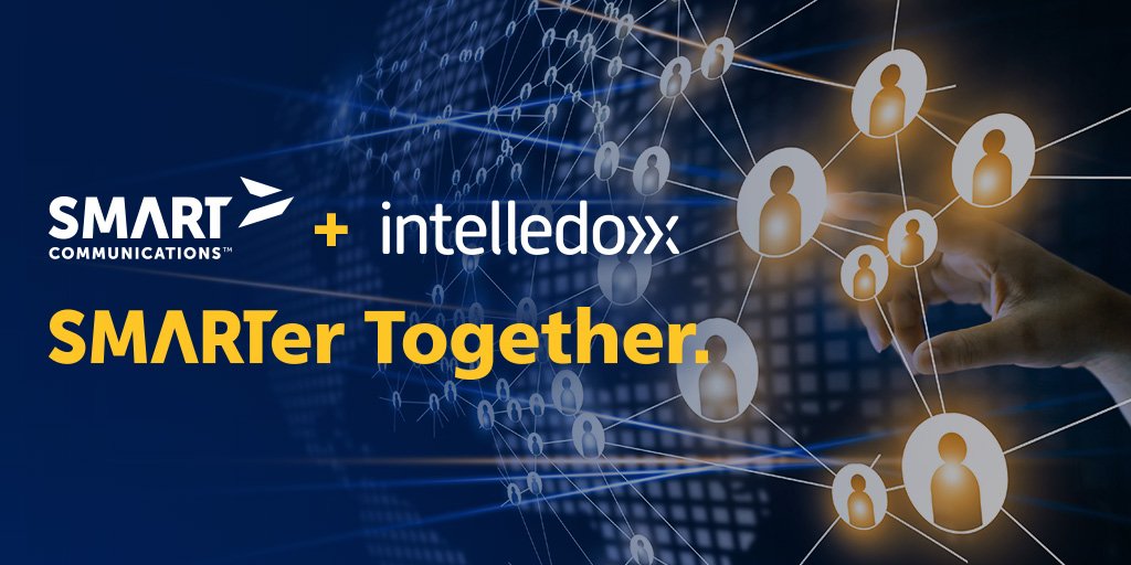 CCMInnovators's tweet photo. Exciting news! We're thrilled to announce we've acquired @Intelledox Together we’ll deliver the industry’s only cloud-based, next-generation customer communications management platform. Learn why we're #SMARTerTogether in our recent press release: https://t.co/gRM8JsDan8 https://t.co/2XC2pzy4RN