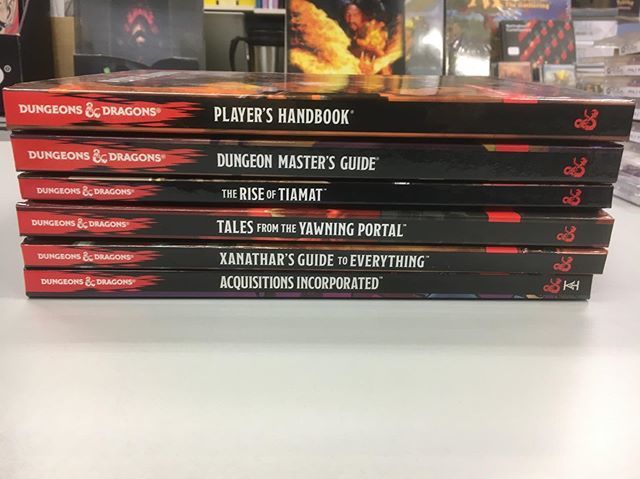 Restocks of D&amp;D Product!

#roleplaygames #rpg #dungeons&amp;dragons #dungeonsanddragons #chimera #chimeranottingham #beeston #nottingham #derby #nottinghamshire #derbyshire ift.tt/32zr7HK