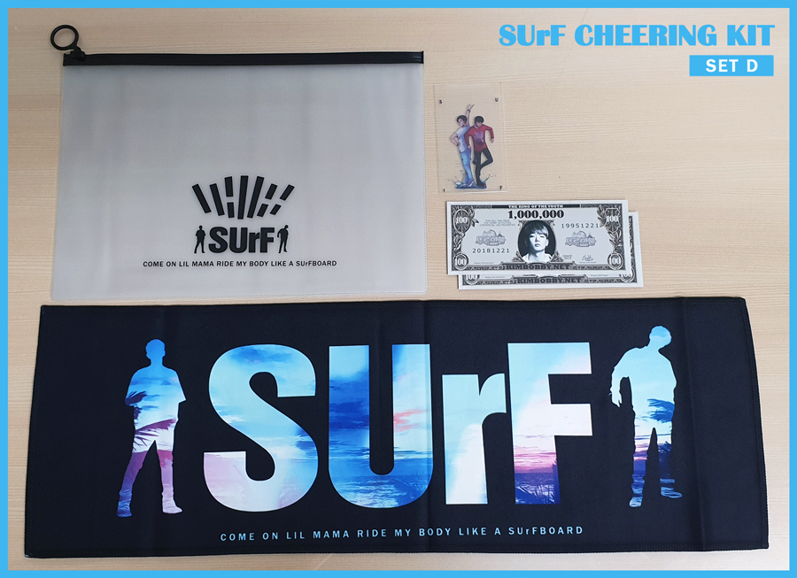 droptheroar's tweet photo. πThese are all items that you're getting with SUrF CHEERING KIT! π
Aren't they cool? I'm really proud of design and producing!
When your SUrF sets will be delivered, please use hashtag #SUrFwithMe to share photos and your reviews of slogan & tattoos!π
#iKON #BOBBY #DONGHYUK https://t.co/ge3Xdpx8fG