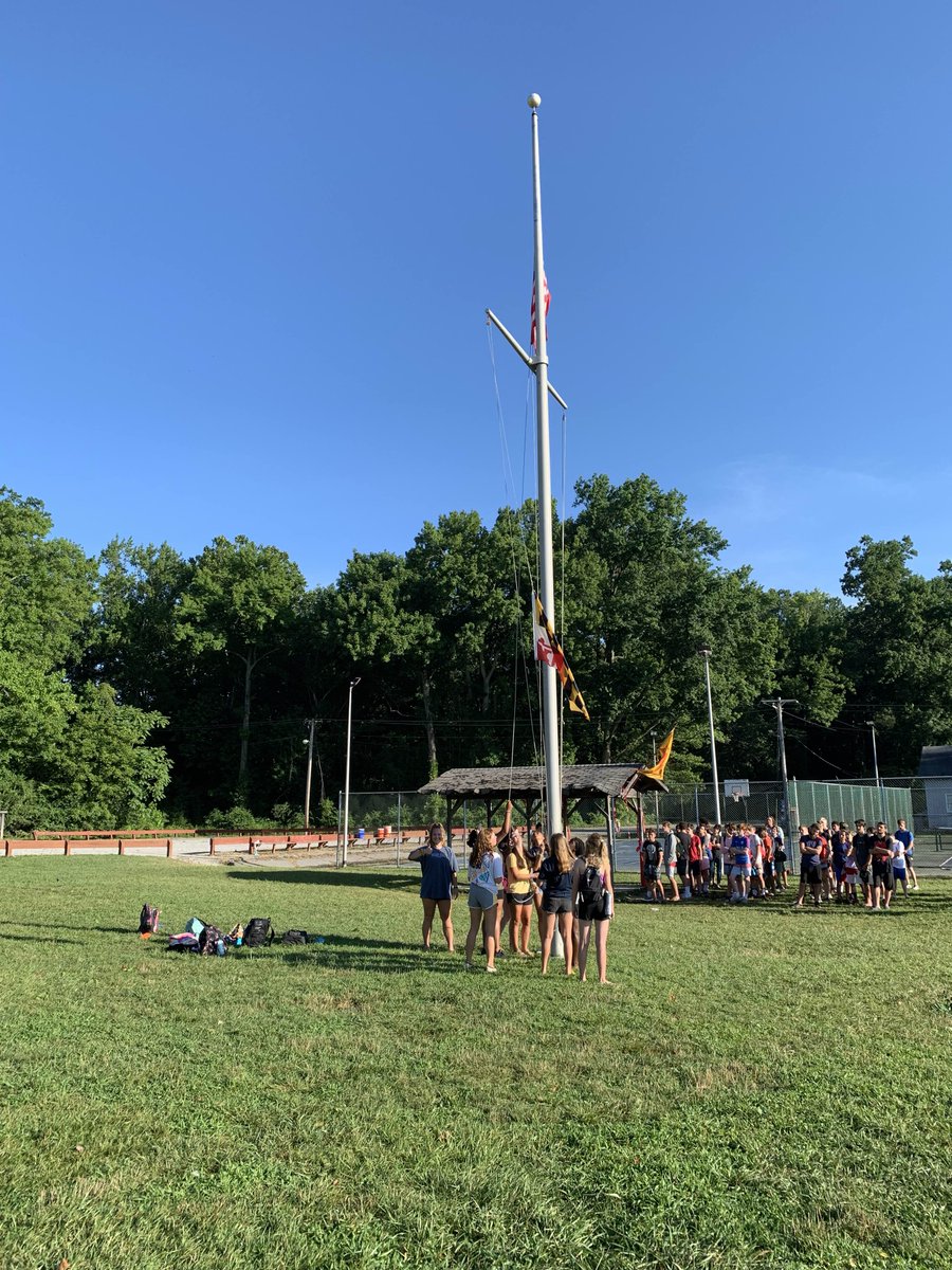 YMCACampLetts's tweet photo. Good morning from flagpole! #ymcacampletts https://t.co/xyaPGOQ9Y5
