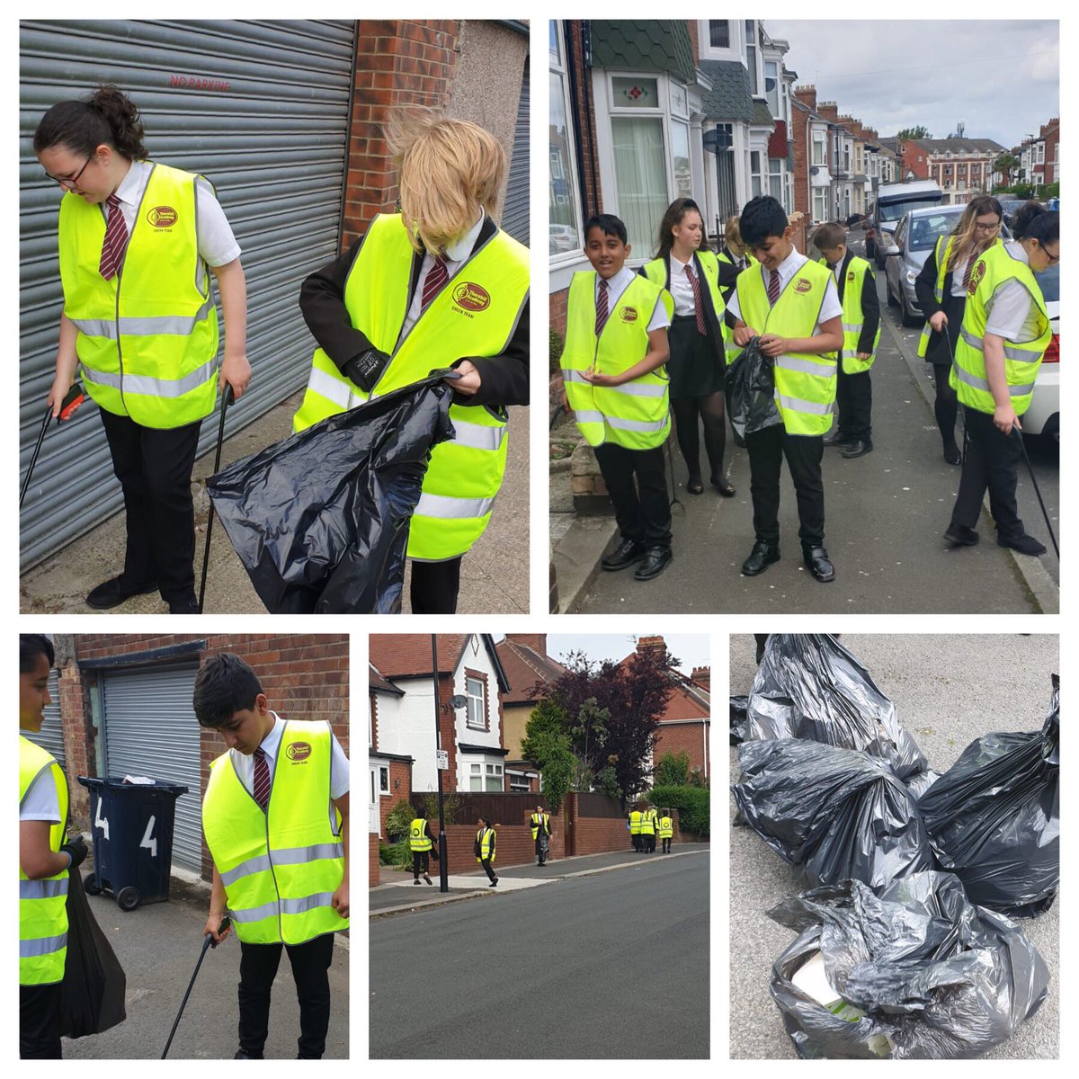 thornhillscien1's tweet photo. Litter picking in the local community with the year 7s #greenteam #lovescience https://t.co/DozqOnIQQj