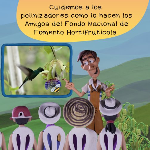 La producción limpia, reduce los riesgos para los humanos y el medio ambiente. Capacítate y aprende como los
#LosAmigosDelFNFH.
#Polinizadores
#FNFH
#AgroExpoEsColombia
<a href="/Asohofrucol/">Asohofrucol</a>
<a href="/ADR_Colombia/">Agencia de Desarrollo Rural 🇨🇴</a>
<a href="/SomosAGROSAVIA/">AGROSAVIA</a>
<a href="/SAColombia/">Sociedad de Agricultores de Colombia</a>
<a href="/MinAgricultura/">Min. de Agricultura</a>
<a href="/GoberCaldas/">Gobernación de Caldas</a>
<a href="/PortalFruticola/">PortalFrutícola.com</a>
@lapatriac