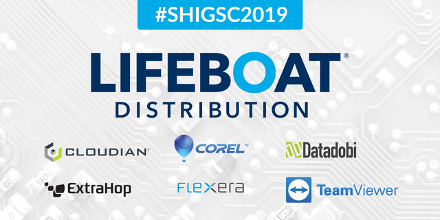 Climb_CS's tweet photo. We will be at #SHIGSC2019! Stop by booth 1129 to meet some of our vendors and the @LifeboatVAD @SHI_Intl team! @CloudianStorage, @corelsoftware, @Datadobi, @ExtraHop, @flexera, @TeamViewer https://t.co/NdZSAn1V98