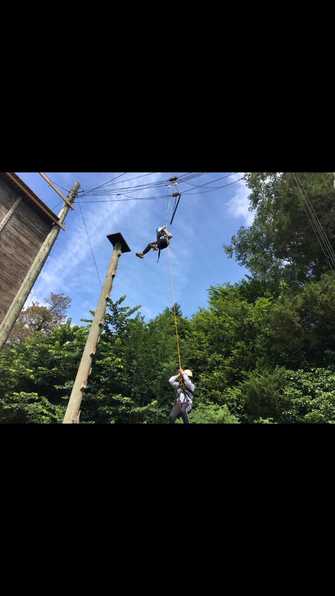 Willowtown6's tweet photo. Fantastic last day. Completed the Leap of Faith and are now on the way home. Behaviour has been faultless and pupils have been outstanding throughout everyday. Early night all round ready for our final day of primary school. We will be back at school for approximately 2:00 p.m. https://t.co/PoAoJW6k54