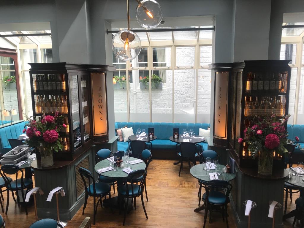 BrownsEdinburgh's tweet photo. Tomorrow is the BIG DAY and we could not be more excited. Join us for our grand reopening by booking your table - https://t.co/yOJta9ULtd https://t.co/Uaxw9gRJzR