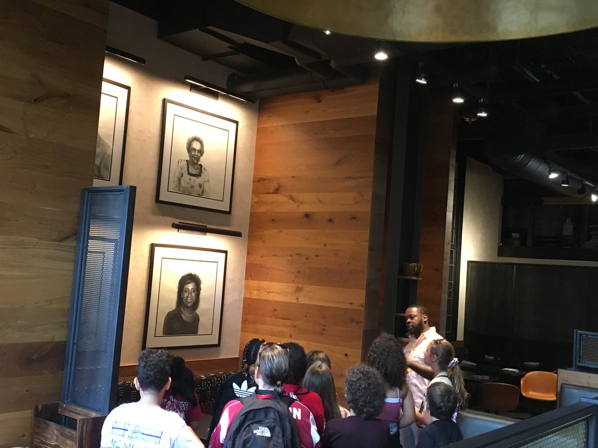 SwiperAnn's tweet photo. Shout out: Benne on Eagle Street hosted #MSM19 and talked about the history of “The Block,” seed saving, and individuals from the community who made/make them possible. Thank you for teaching us ”sankofa.” Examine the past, change the future. #yourstorymatters @BenneOnEagle https://t.co/Cf59JESYjC