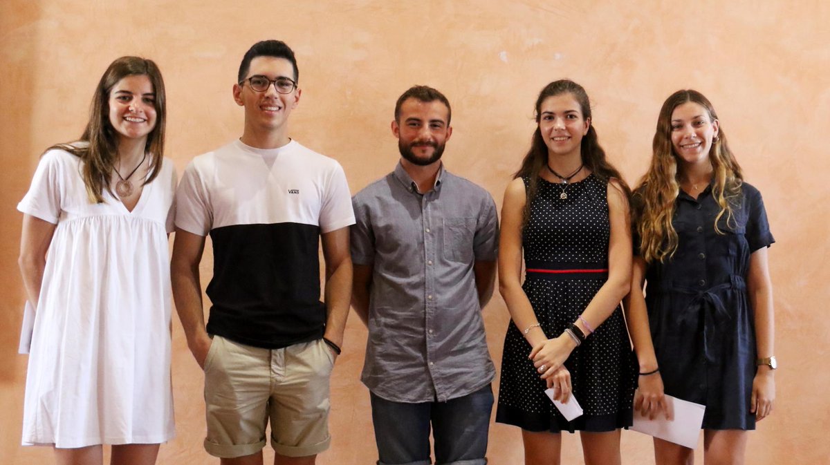 🎖️Aquests són els millors alumnes de les Illes Balears! bit.ly/2Z40p88 Avui el rector ha rebut al #campusUIB els estudiants que han obtingut les notes d'accés a la universitat més altes. ENHORABONA!🔝