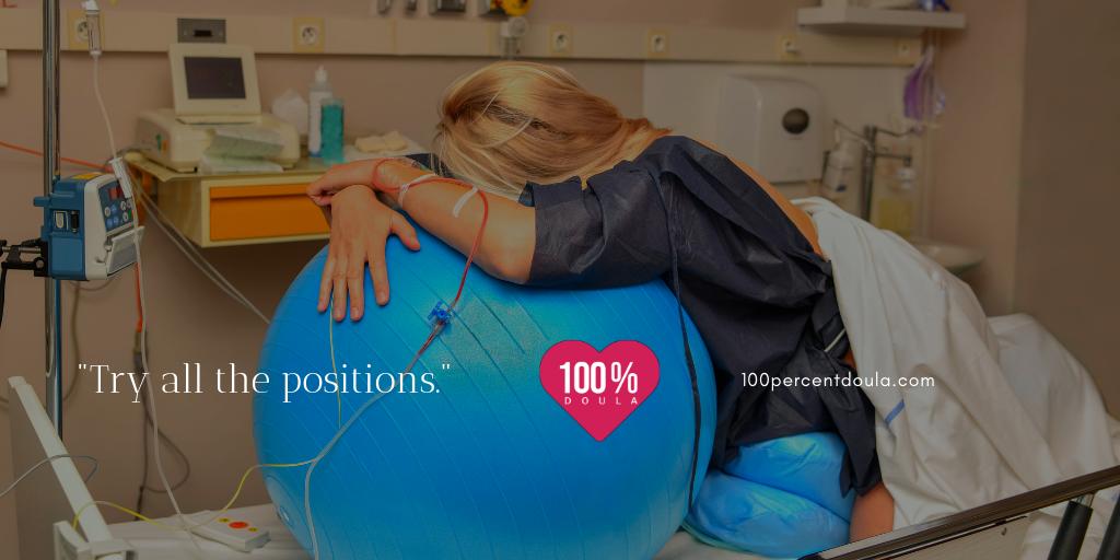 RobinPregnancy's tweet photo. What's one piece of advice that I consistently give to my doula clients? "Try all the positions." You can't pre-judge all the positions prior to labor. It's part of keeping an open mind.
#doula #doulalife #doulaadvice #doulabusiness #labor #pregnancy #laborpositions #birthball https://t.co/jWE2nNt72v